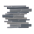 Grey Glass Glossy Mosaic