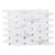 Carrara Glass Glossy Mosaic