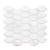 Carrara Recycled Glass Matte Mosaic