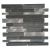 Silver Glass Shiny Mosaic