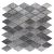 Silver Glass Shiny Mosaic