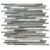 Silver Glass Shiny Mosaic