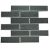 Black With Silver Glass Shiny Mosaic