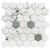 Fosco Argent Recycled Glass Matte Mosaic