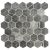 Grafito Recycled Glass Matte Mosaic