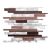 Noce Glass Brushed Mosaic 2