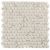 Lineas Beige Recycled Glass Matte Mosaic 2