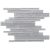 Light Grey Glass Textured Mosaic 2