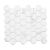 Carrara Recycled Glass Matte Mosaic