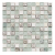 Bianco Glass Mixed Mosaic