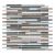 Grey Glass Mixed Mosaic