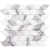 Marmara And Thassos Marble Polished Mosaic