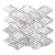 Carrara And Thassos White Marble Polished Mosaic