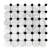Carrara And Black Marble Polished Mosaic