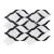 Carrara And Nero Marble Polished Mosaic 2