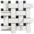 Calacatta Porcelain Polished Mosaic 2