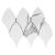 Calacatta Porcelain Polished Mosaic 2