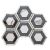 Nero Marquinia Porcelain Polished Mosaic 2