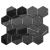 Nero Marquinia Porcelain Polished Mosaic 2