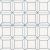 Frame Blue Ceramic Glossy Tile 2